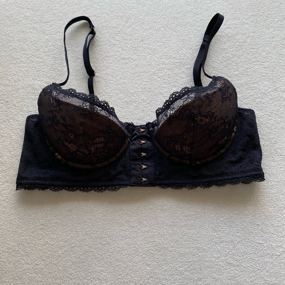 La SENZA Black Lace Underwire Bra